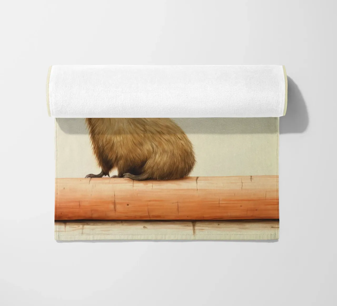 Marmotta minima 1 telo mare da Minimal Animal Art