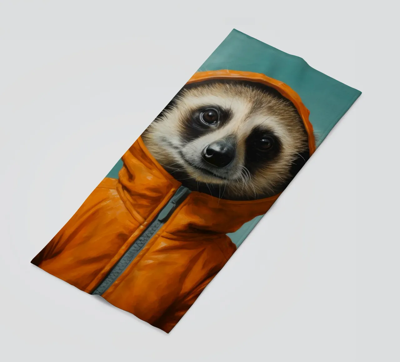 Meerkat minimo 2 telo mare da Minimal Animal Art