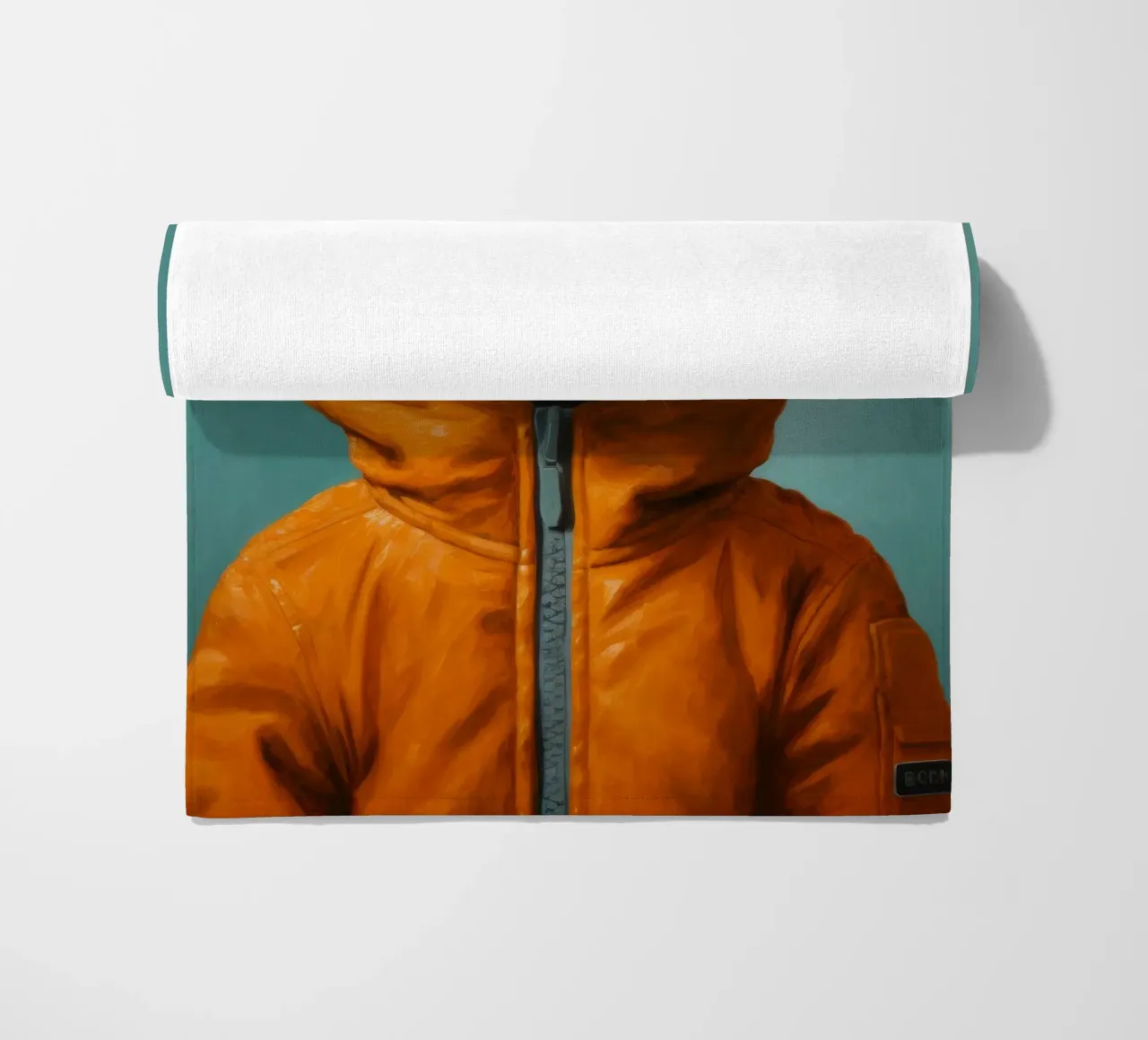 Meerkat minimo 2 telo mare da Minimal Animal Art