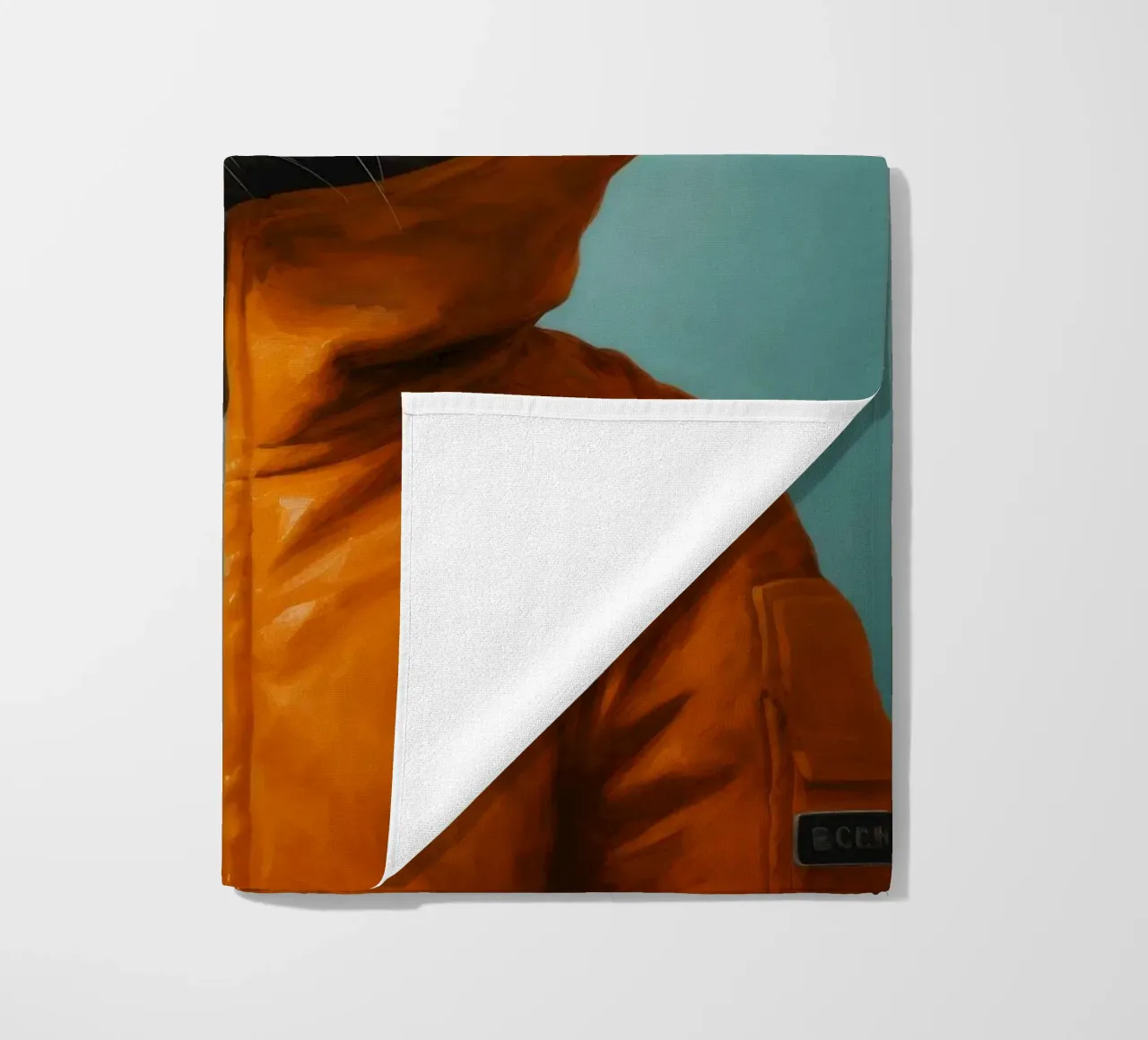 Meerkat minimo 2 telo mare da Minimal Animal Art