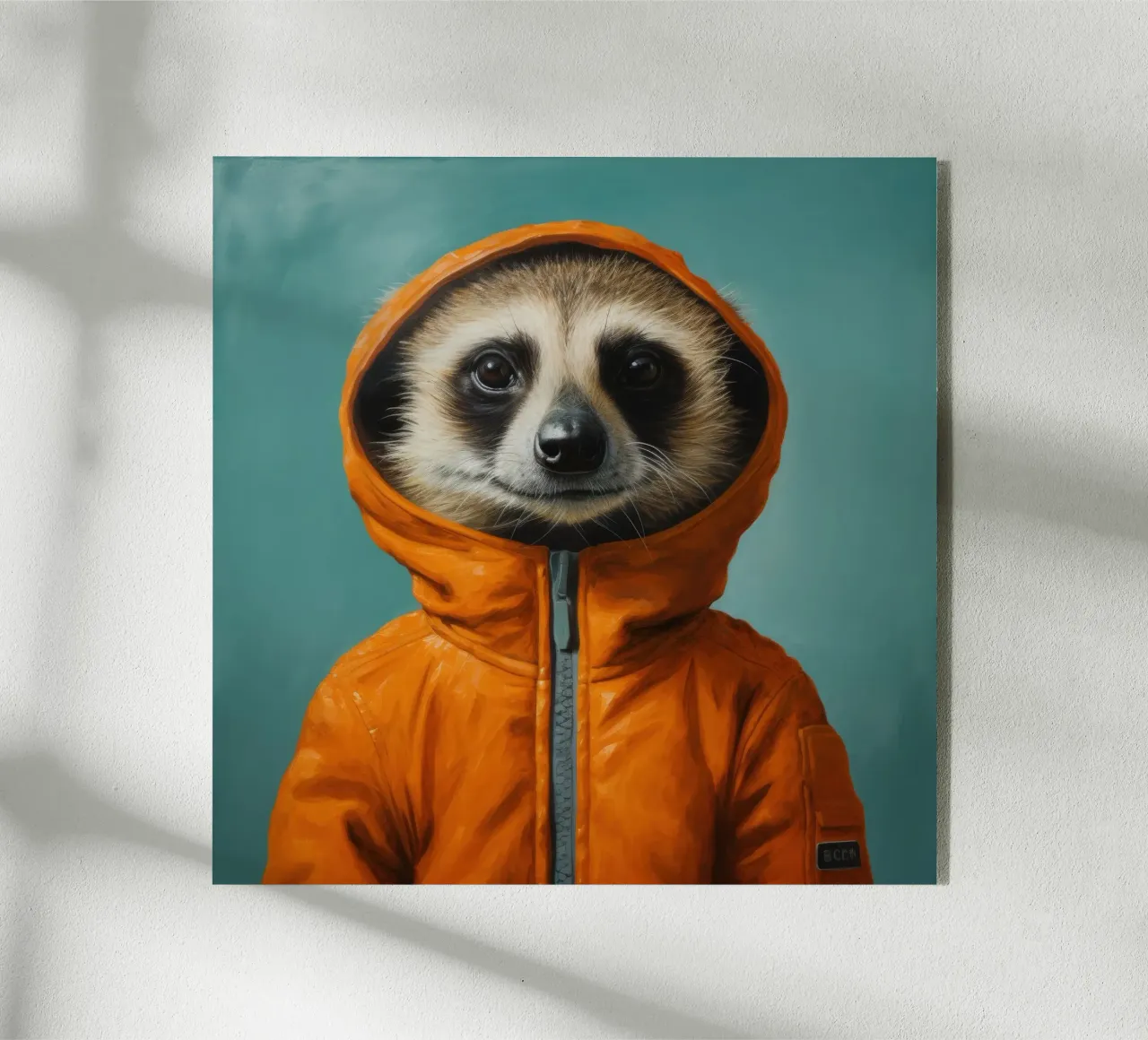 Minimo Meerkat plexiglass da Minimal Animal Art