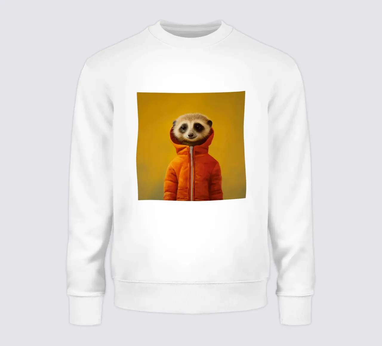 Meerkat minimo 3 felpa da Minimal Animal Art