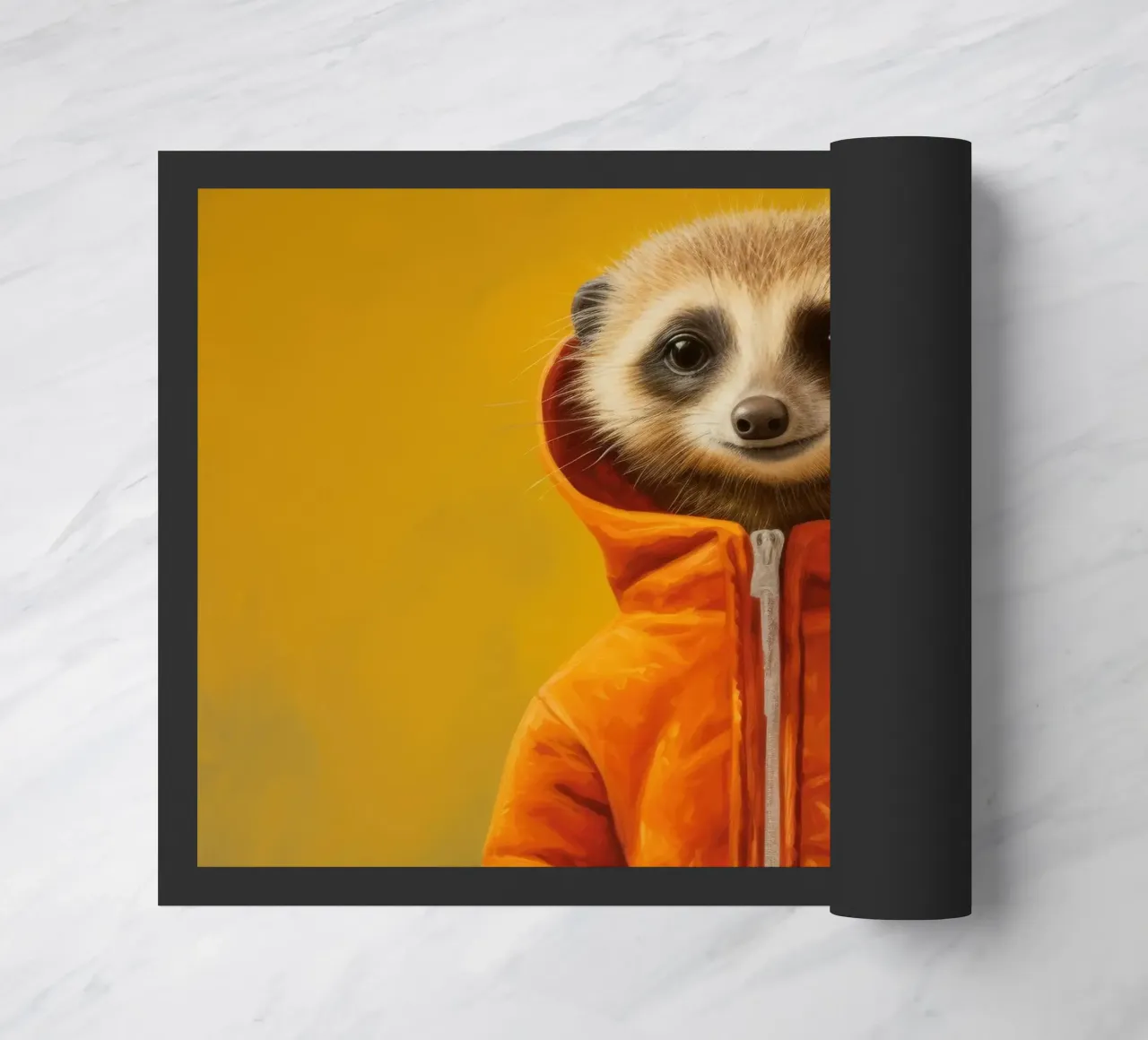 Meerkat minimo 3 zerbino da Minimal Animal Art
