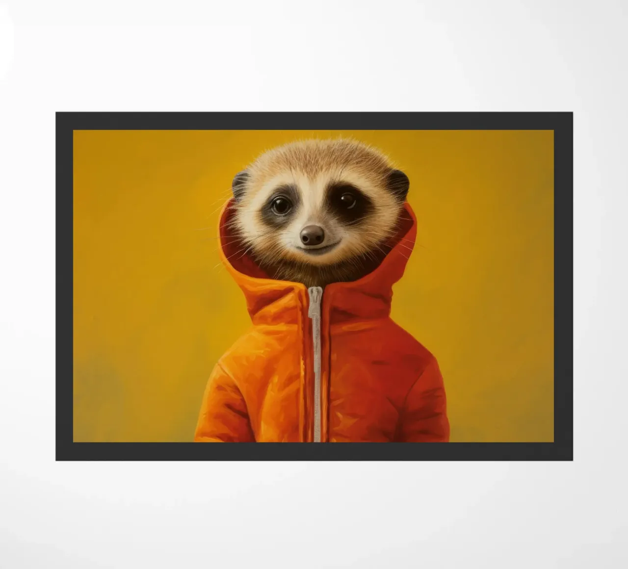 Meerkat minimo 3 zerbino da Minimal Animal Art