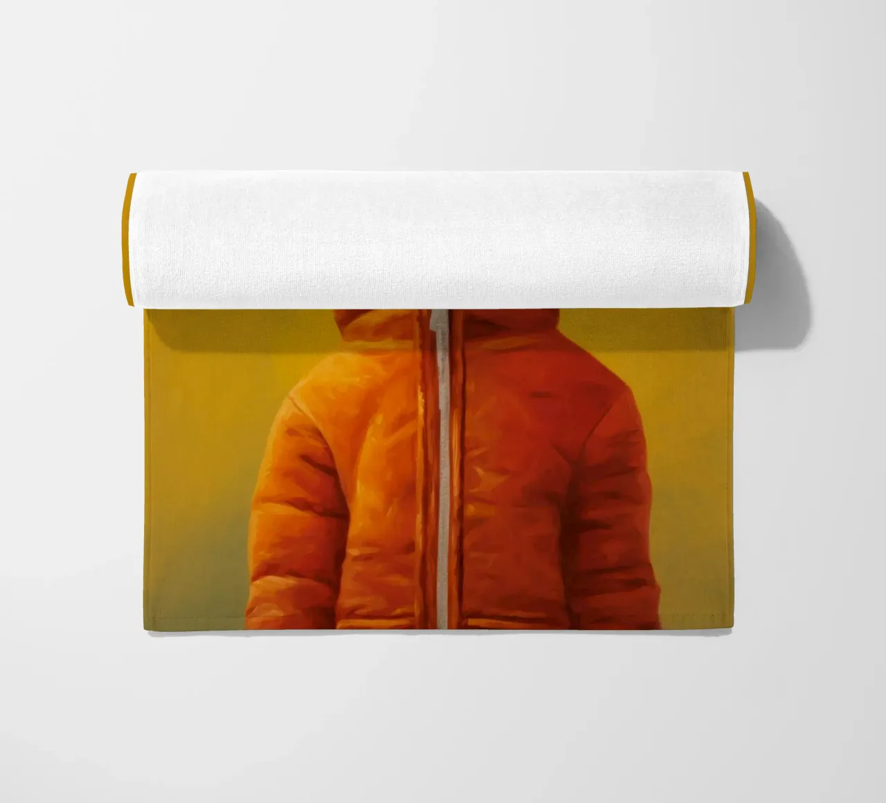 Meerkat minimo 3 telo mare da Minimal Animal Art