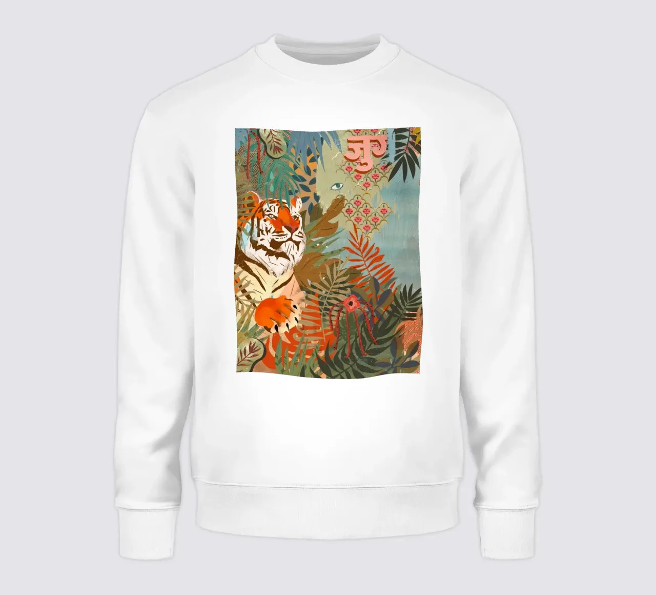 Tijger sweatshirt van Kateřina Bažantová