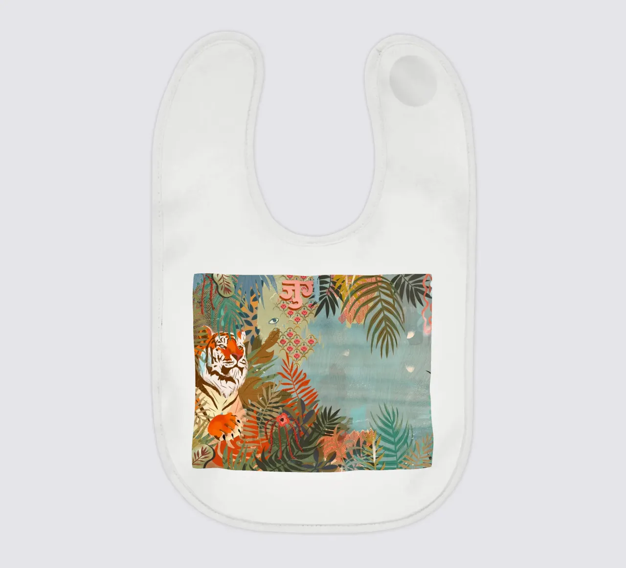 Tiger Babylätzchen von Kateřina Bažantová