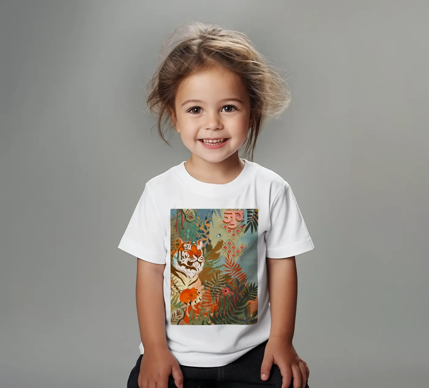 Tigre t-shirt bambini da Kateřina Bažantová