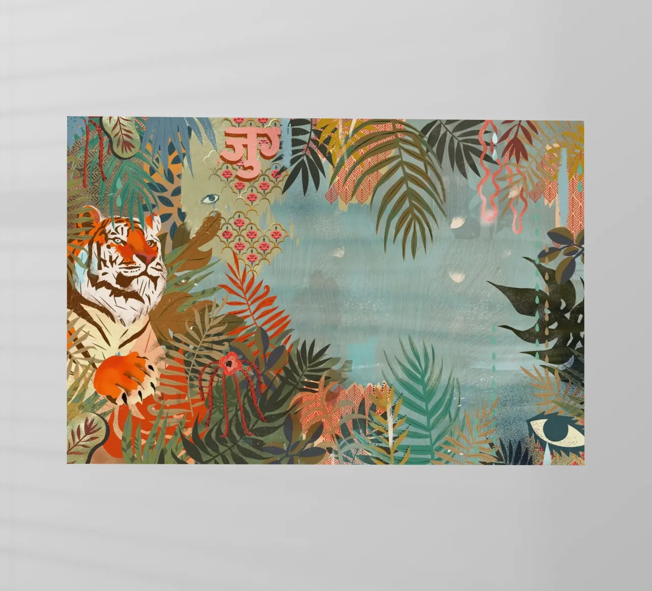 Tigre pellicola backlit da Kateřina Bažantová