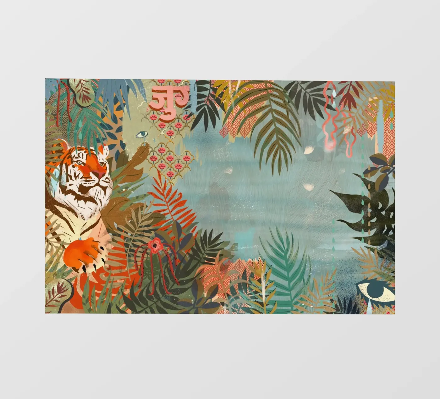 Tiger pellicola backlit da Kateřina Bažantová