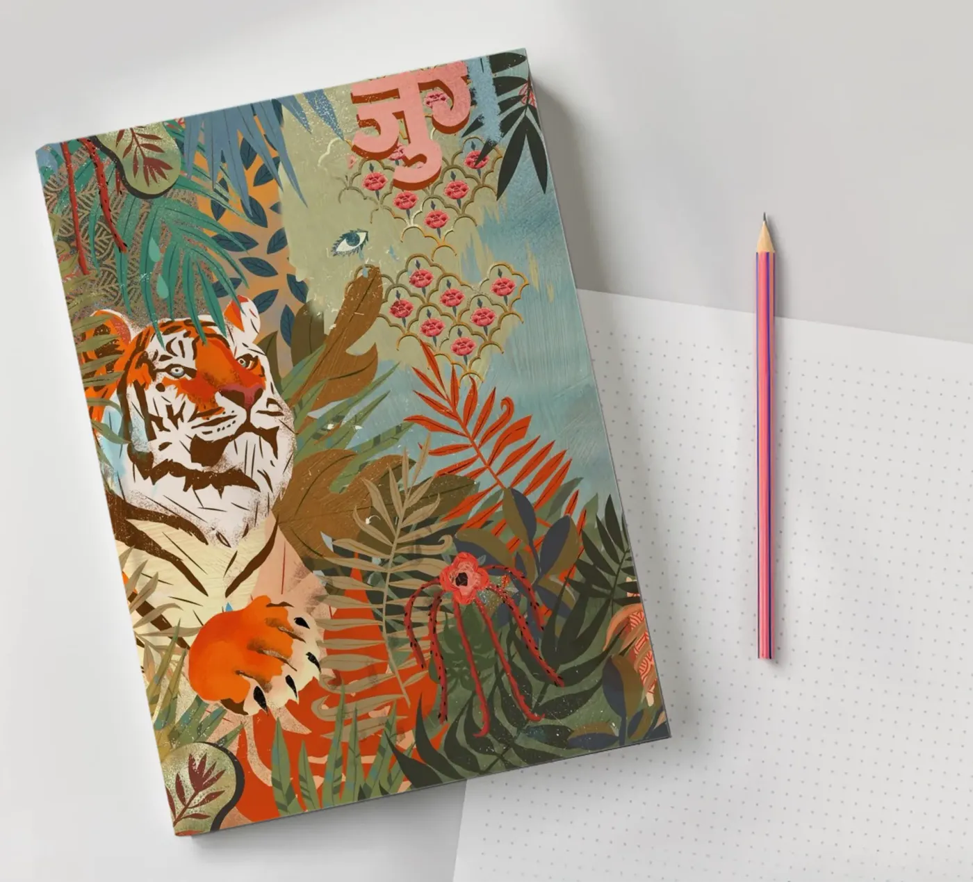 Tiger notebook by Kateřina Bažantová
