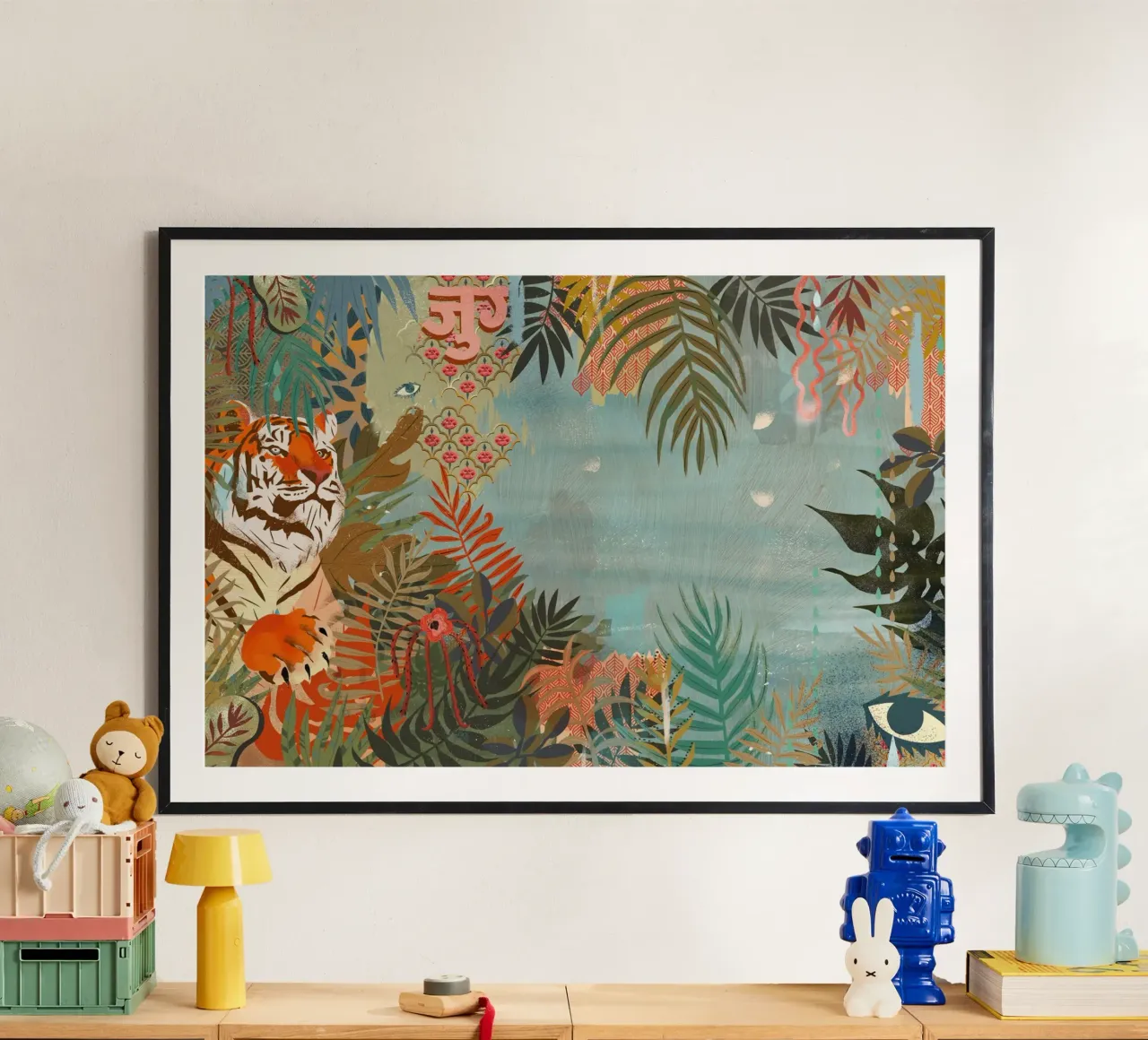 Tiger Poster von Kateřina Bažantová