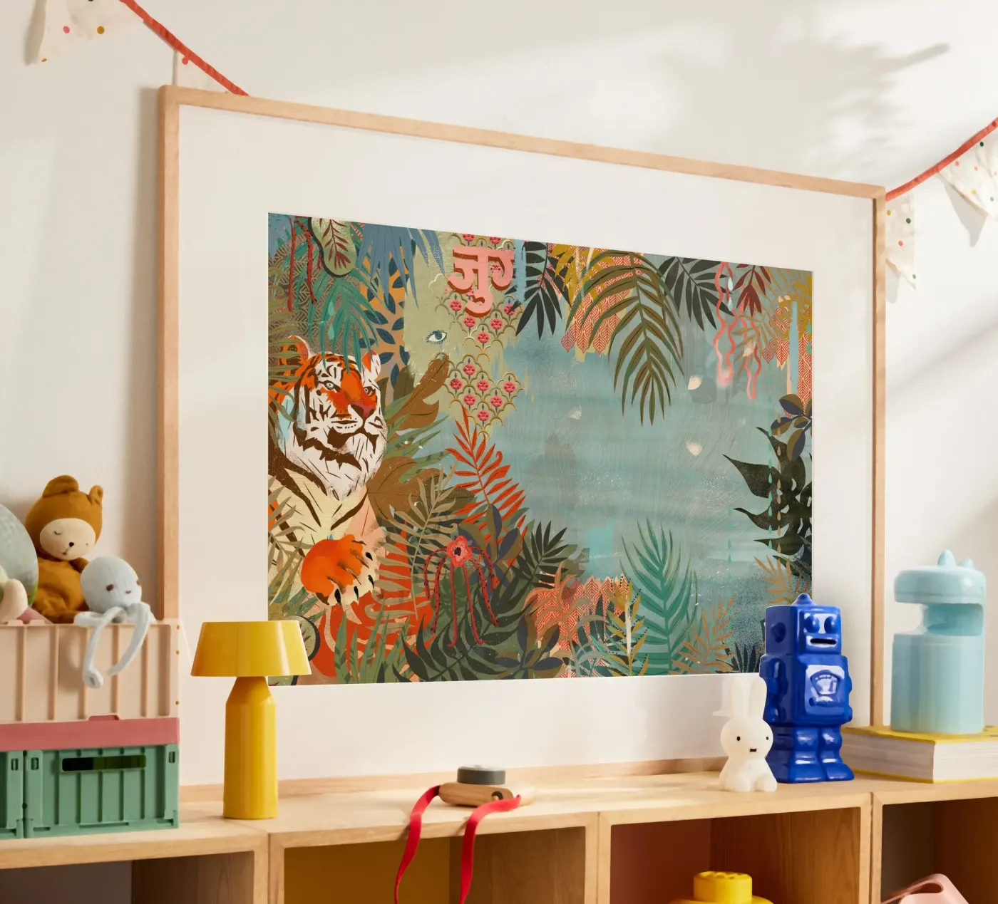 Tiger poster de Kateřina Bažantová