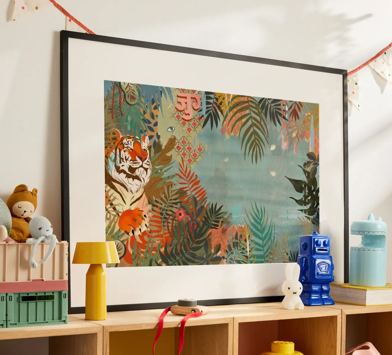 Tiger Poster von Kateřina Bažantová