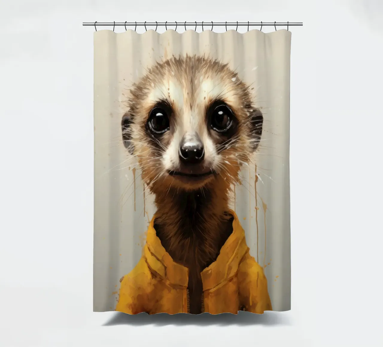 Meerkat minimo 1 tenda da doccia da Minimal Animal Art