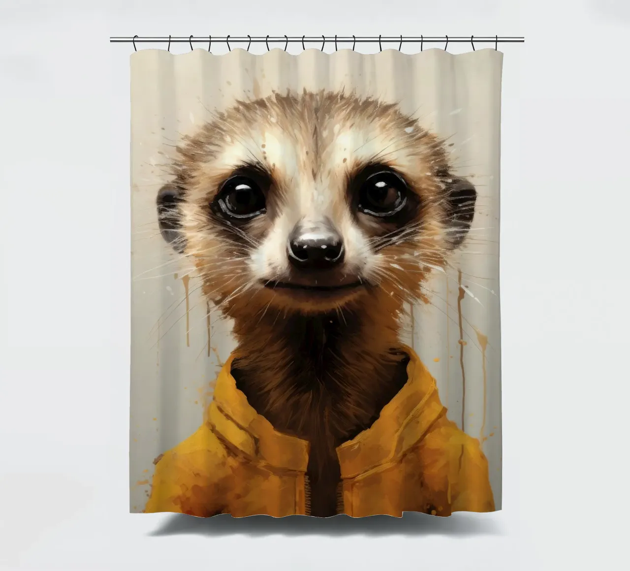 Meerkat minimo 1 tenda da doccia da Minimal Animal Art