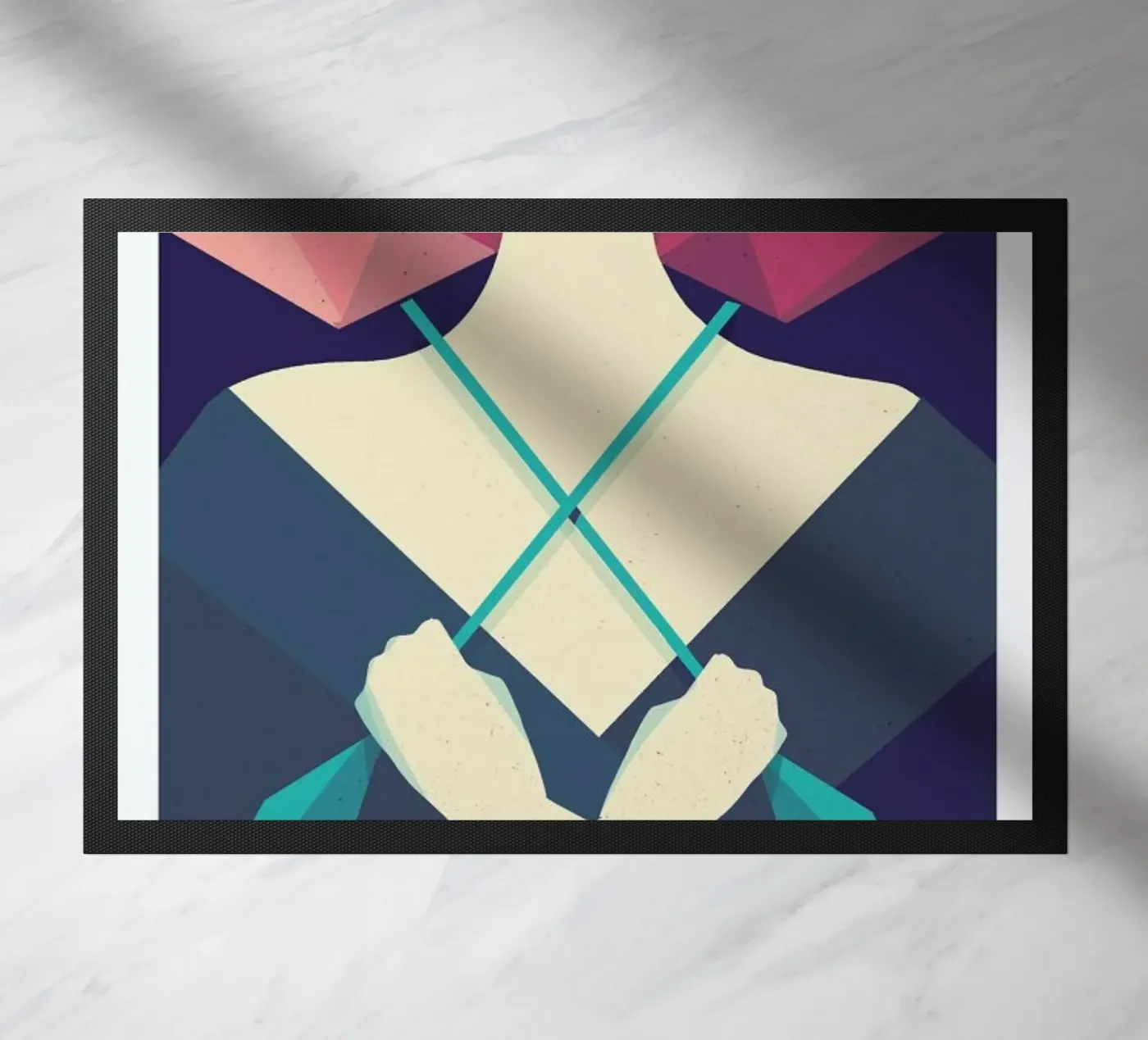 Sagittarius Fußmatte von Pietari Posti