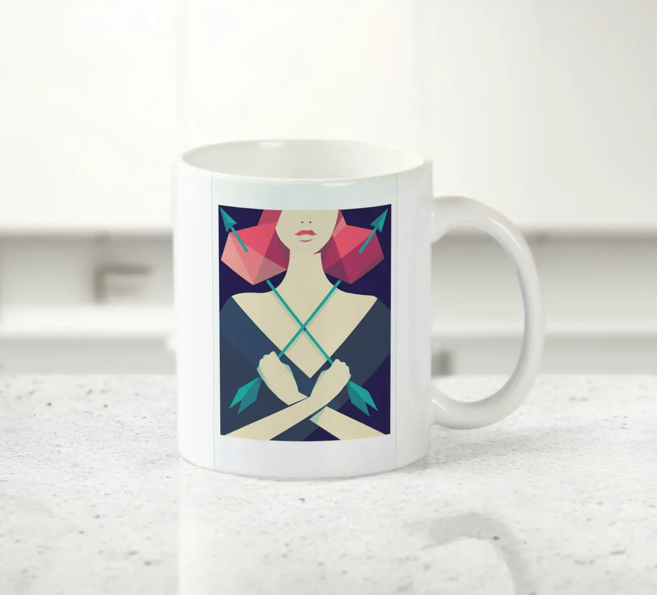 Sagittarius Keramik Tasse von Pietari Posti