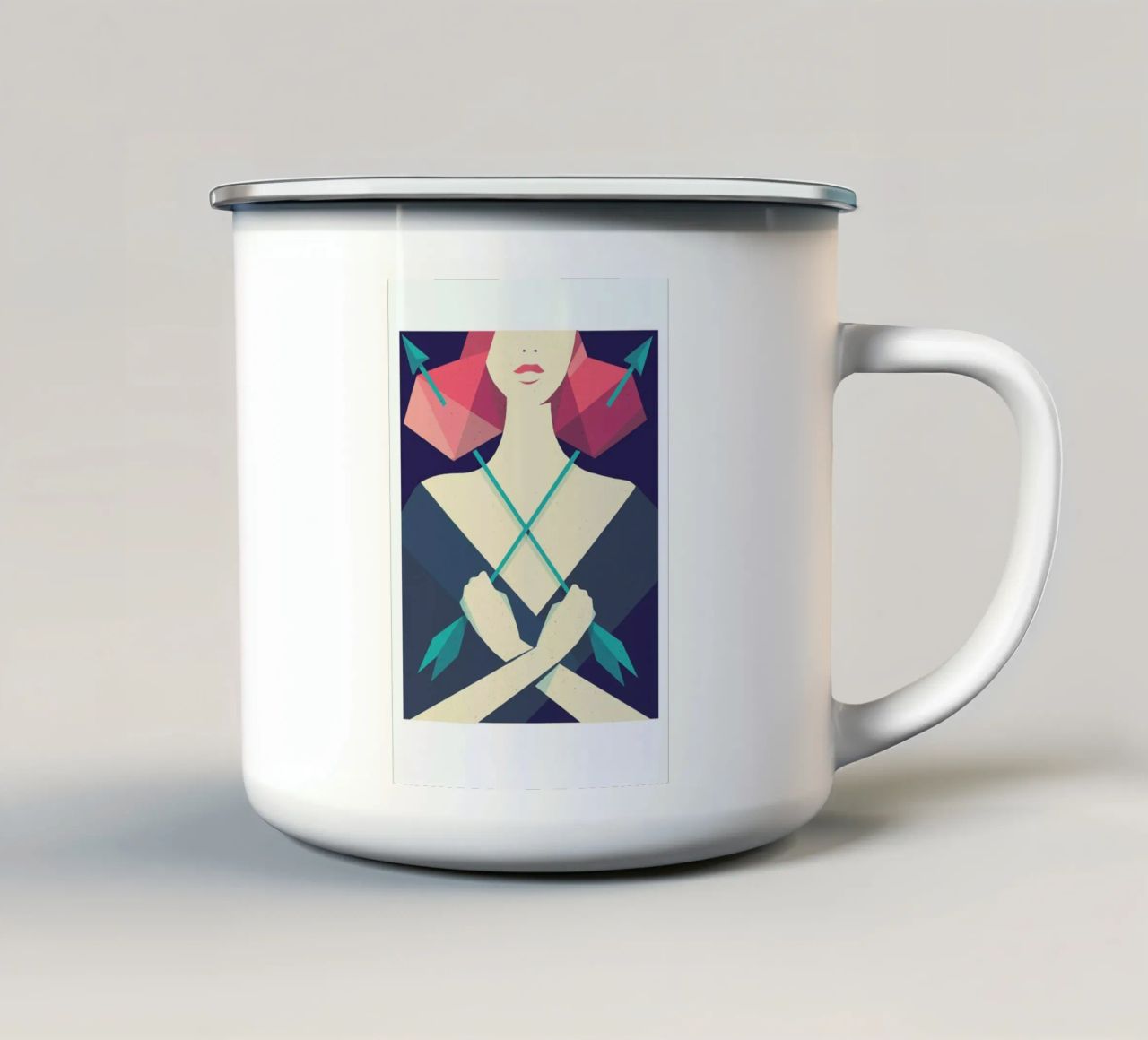 Sagittarius tazza in smalto da Pietari Posti