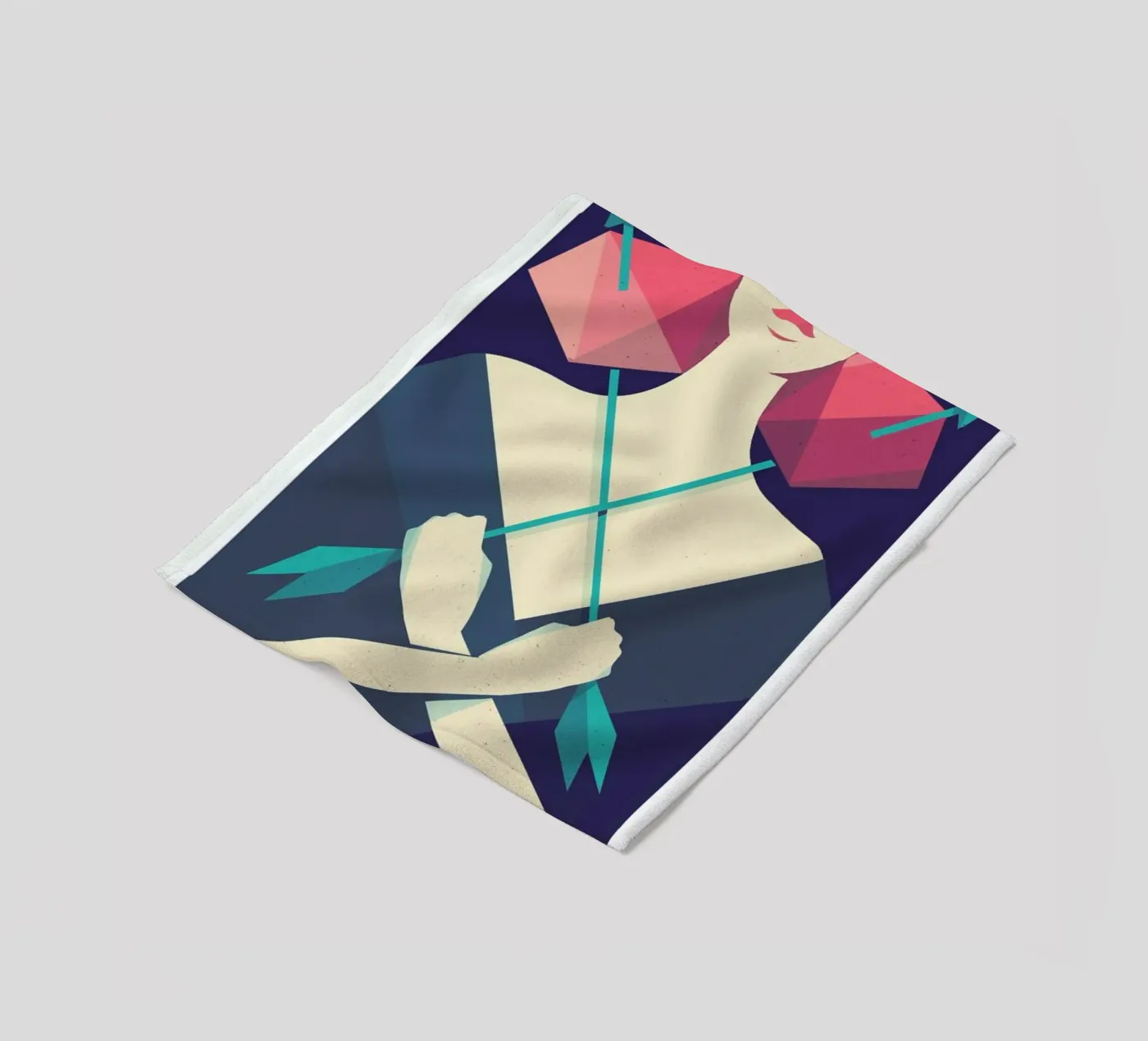 Sagittarius Fleecedecke von Pietari Posti