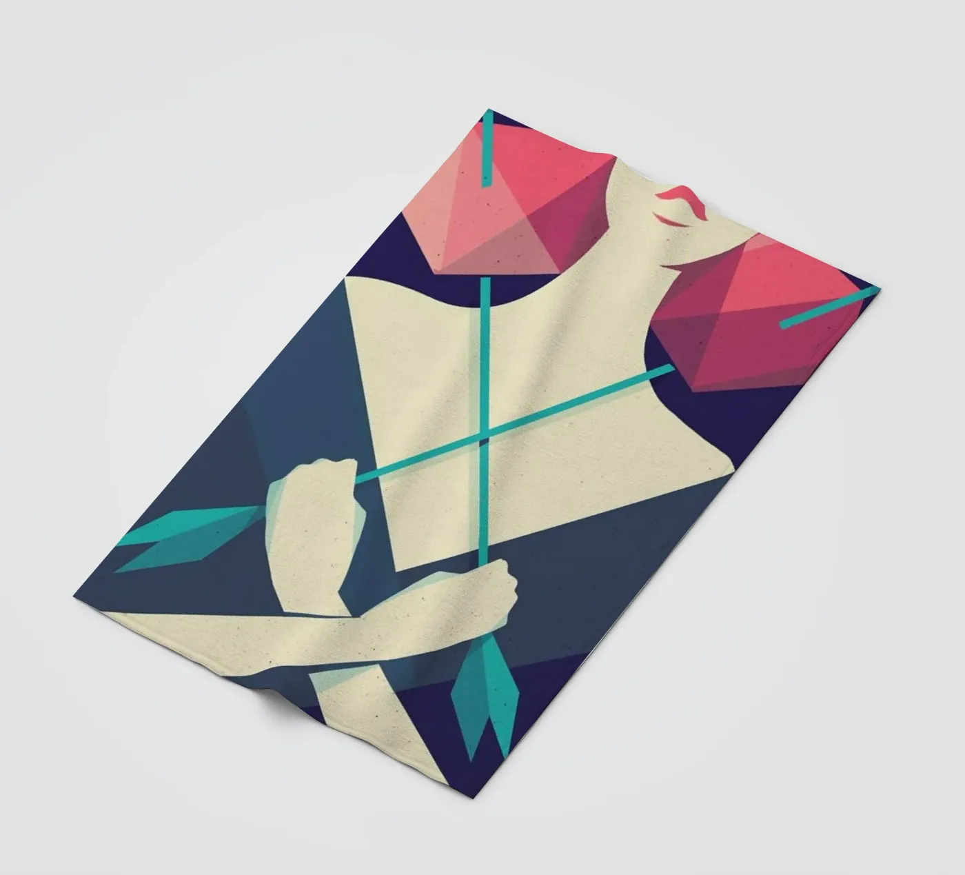 Sagittarius Fleecedecke von Pietari Posti