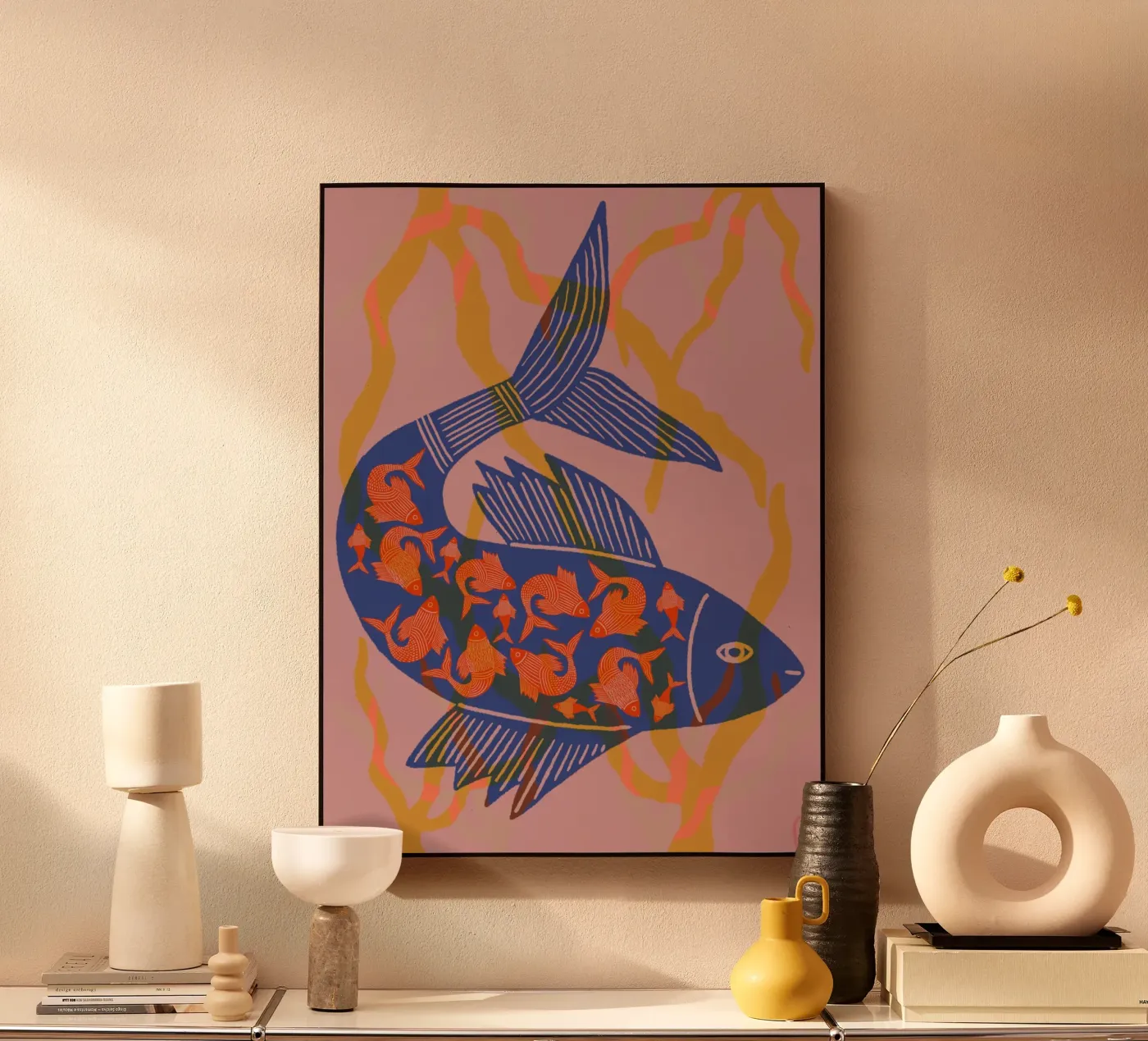 Carpa Koi III plexiglass da Snöa