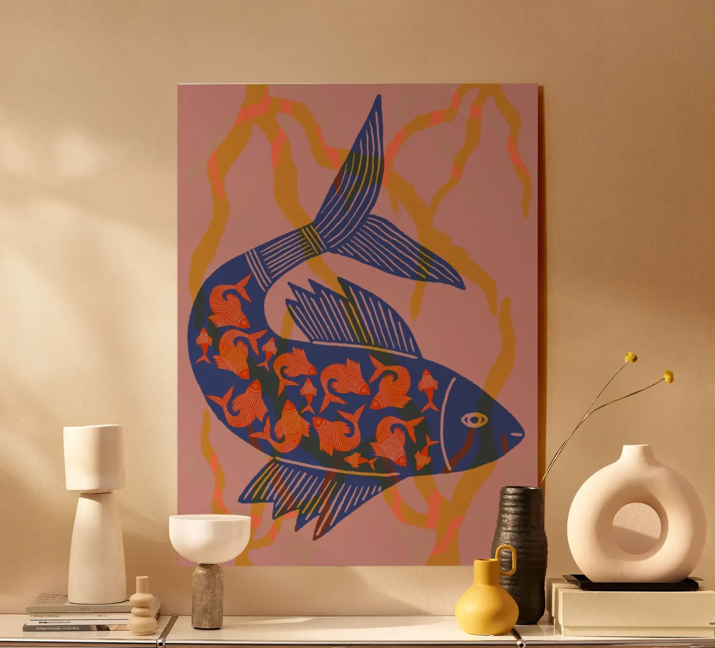 Carpa Koi III plexiglass da Snöa