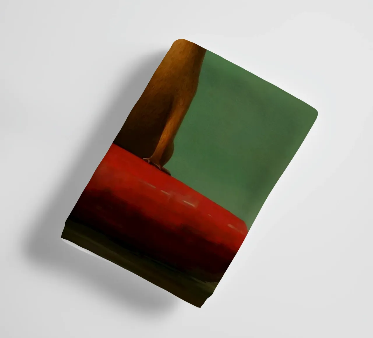 Minimal Mongoose 3 towel by Minimal Animal Art