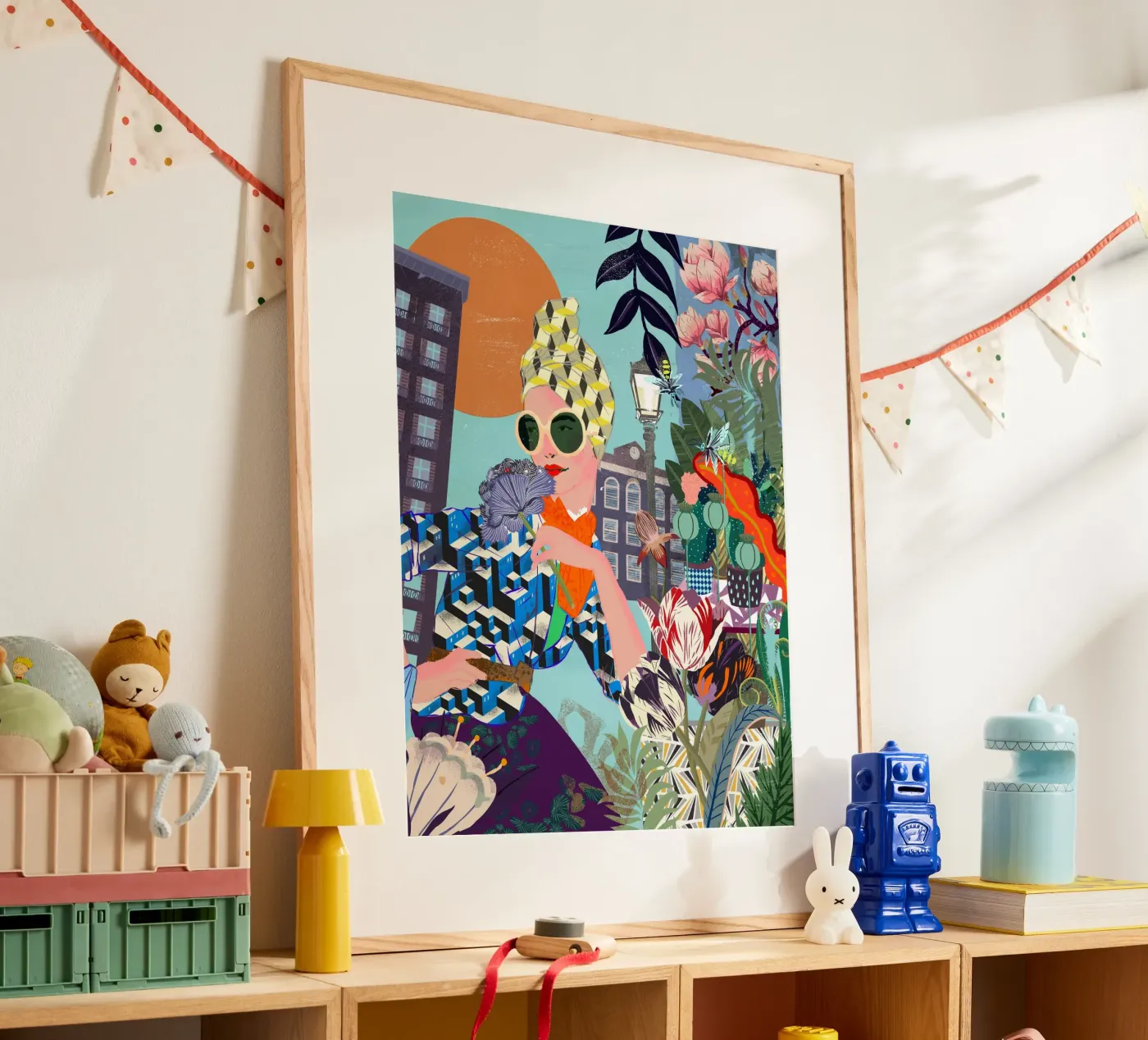 Ochtend poster van Kateřina Bažantová