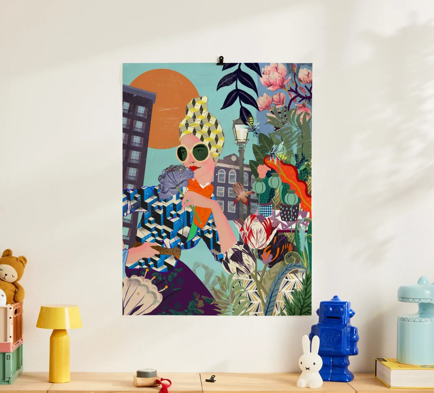 Ochtend poster van Kateřina Bažantová