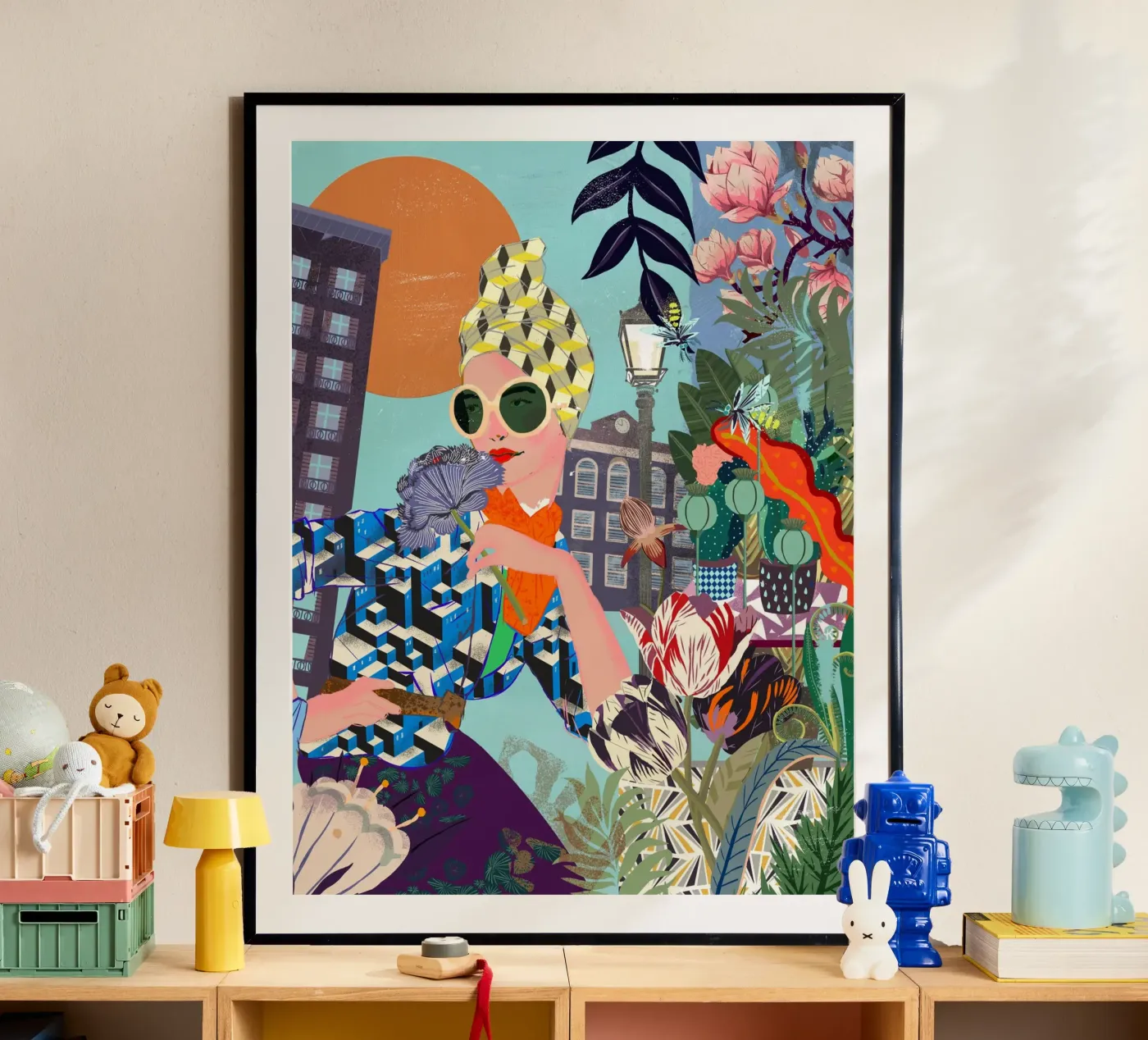 Ochtend poster van Kateřina Bažantová