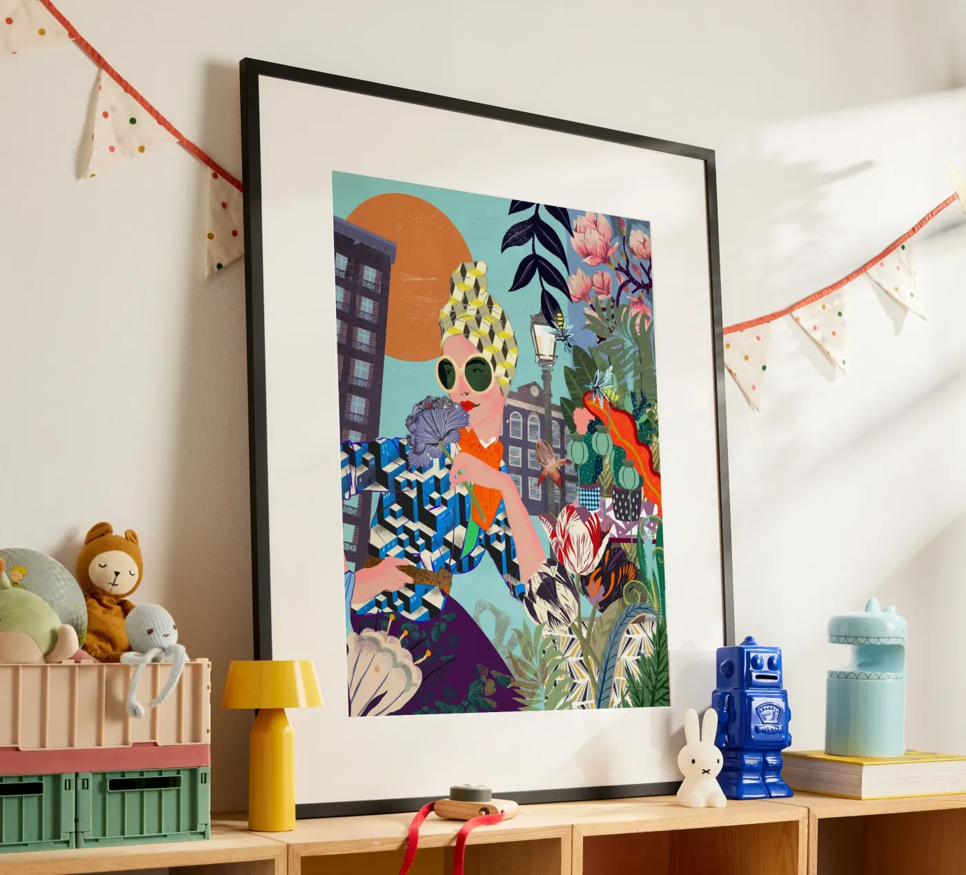 Ochtend poster van Kateřina Bažantová