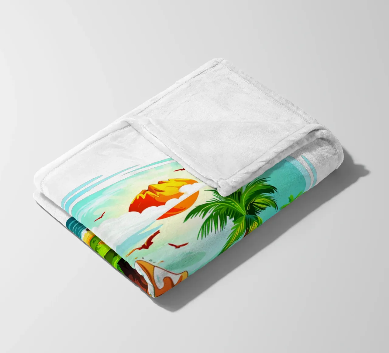 Isola tropicale di tendenza ora coperta in pile da Urban Life