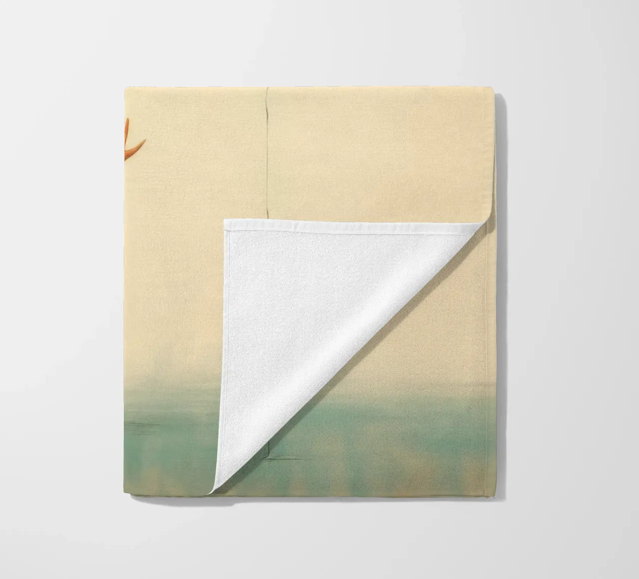 Alce Minimo 4 telo mare da Minimal Animal Art