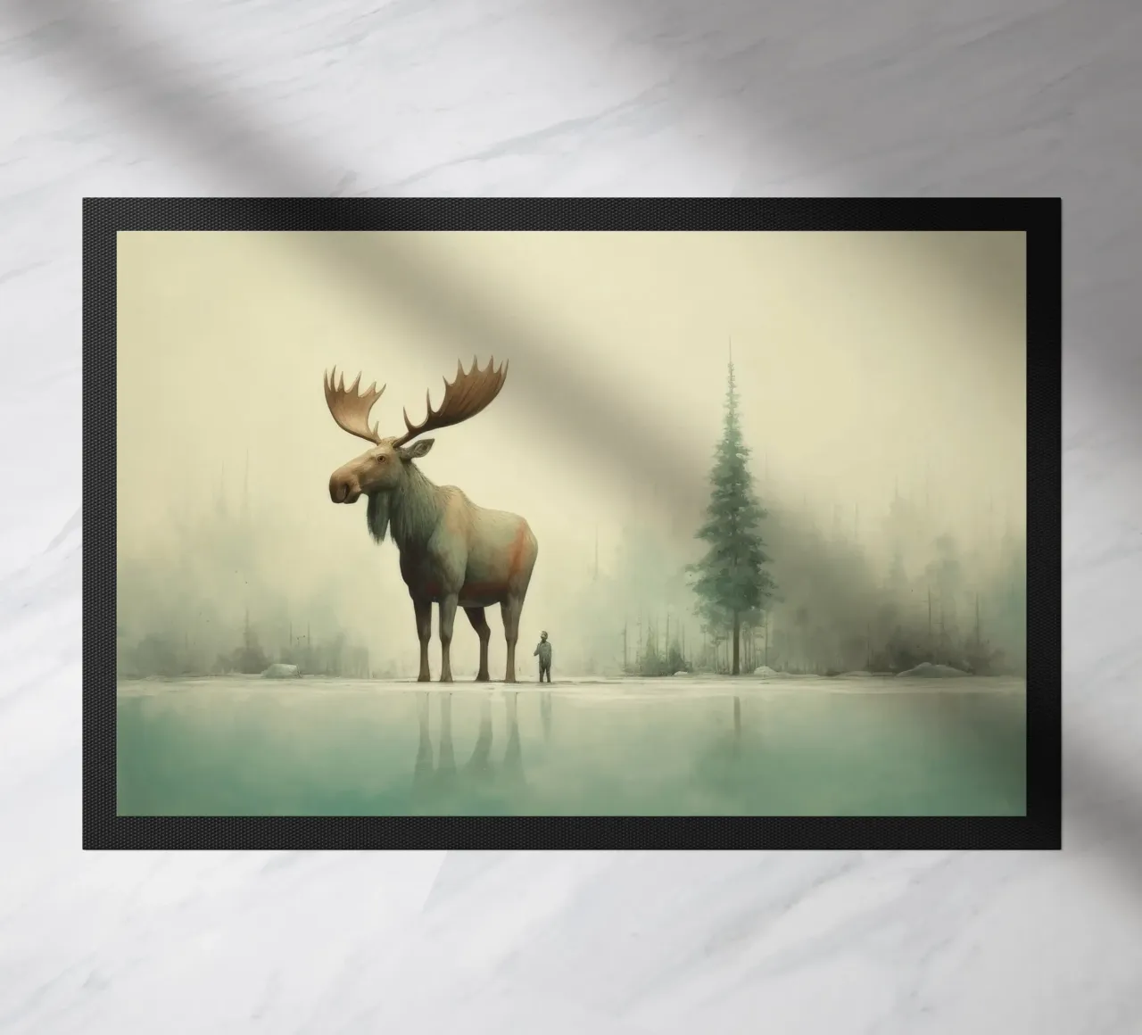 Minimal Moose zerbino da Minimal Animal Art