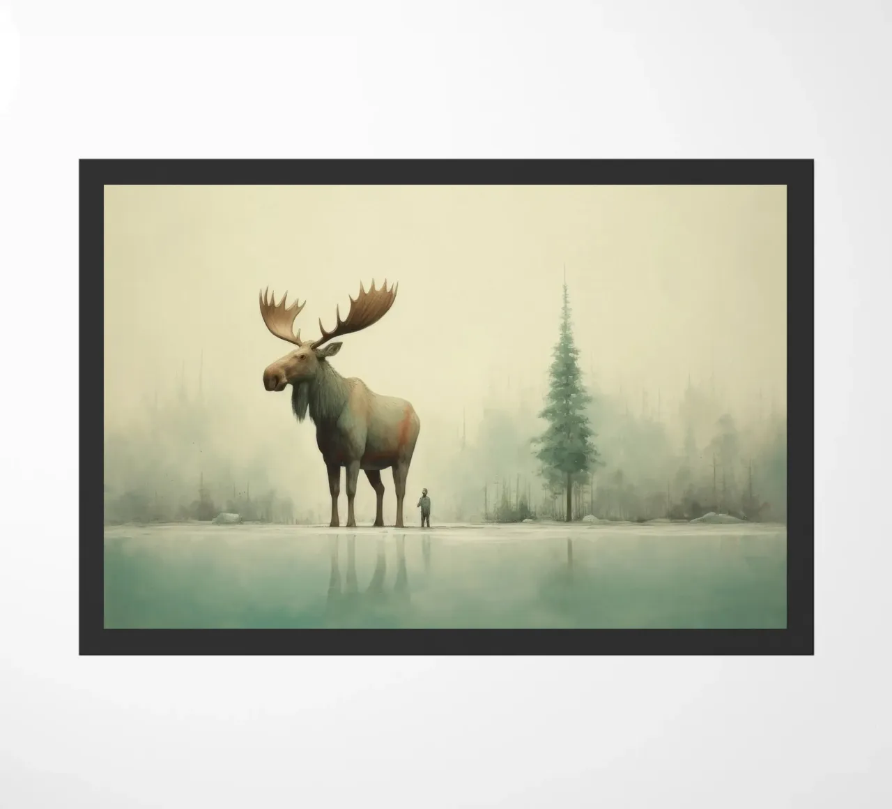 Minimal Moose zerbino da Minimal Animal Art