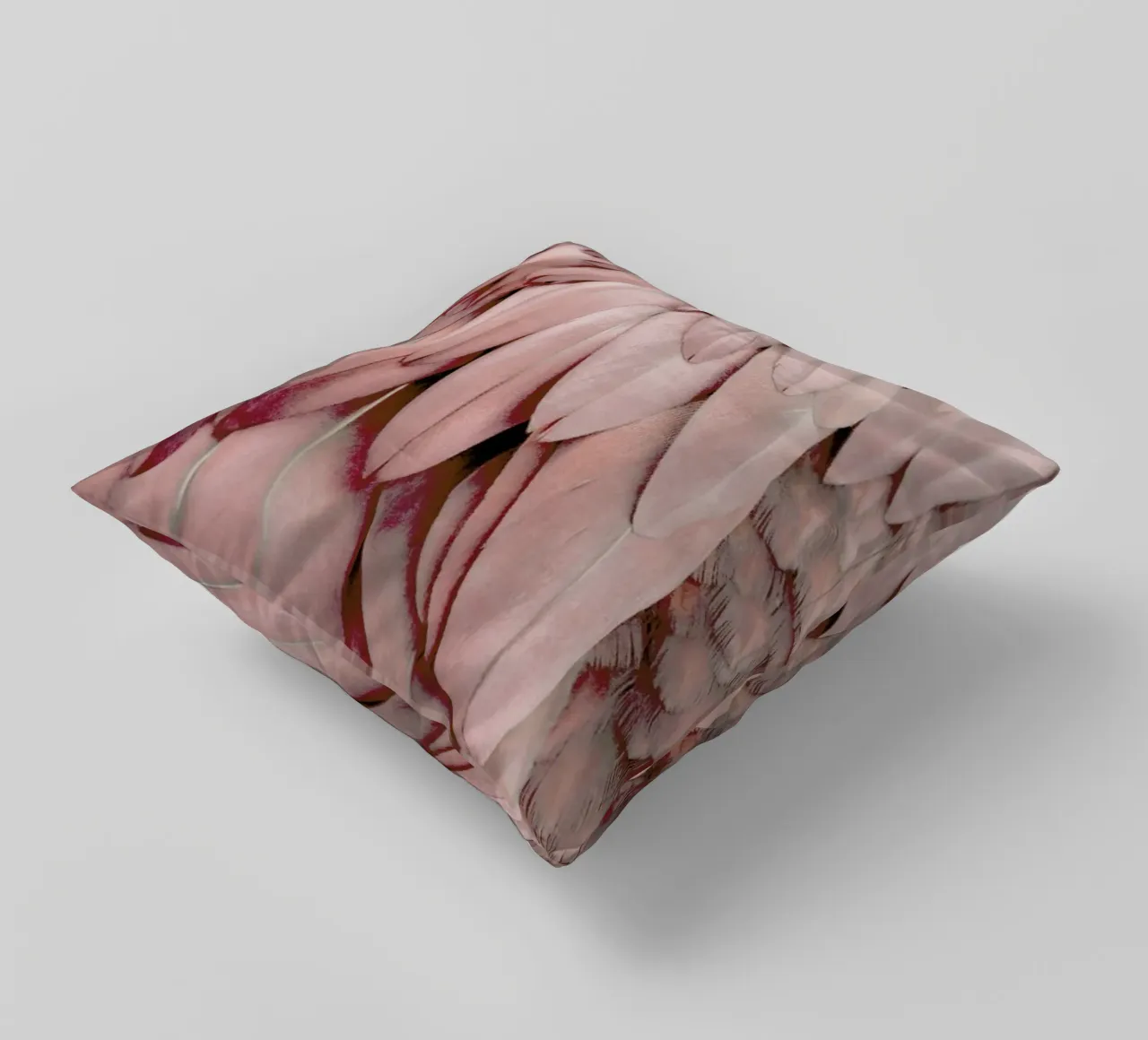 Pastel Feathers cuscino da Monika Strigel