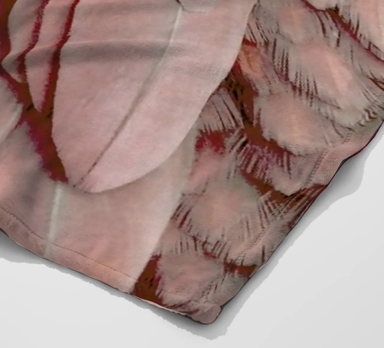 Pastel Feathers coperta in pile da Monika Strigel