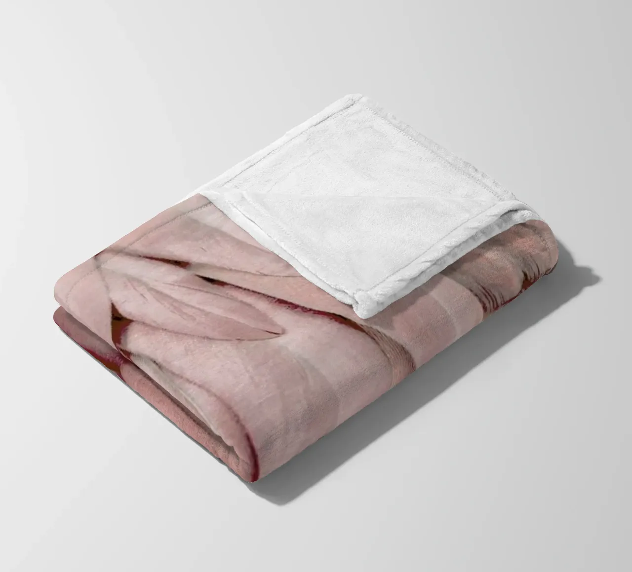 Pastel Feathers coperta in pile da Monika Strigel