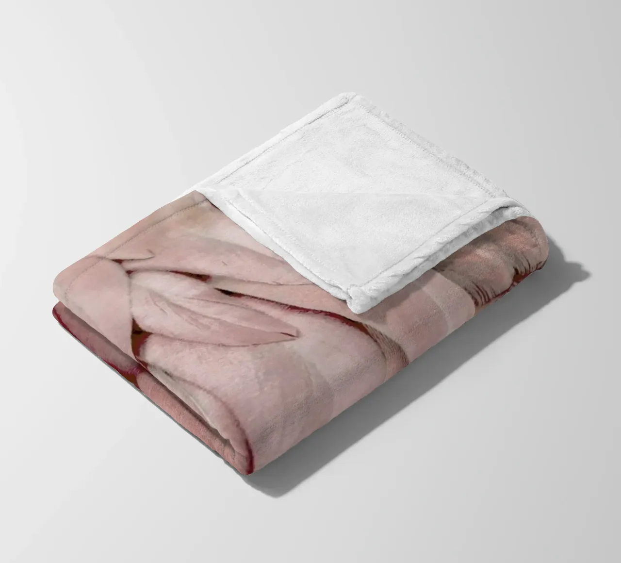 Pastel Feathers coperta in pile da Monika Strigel