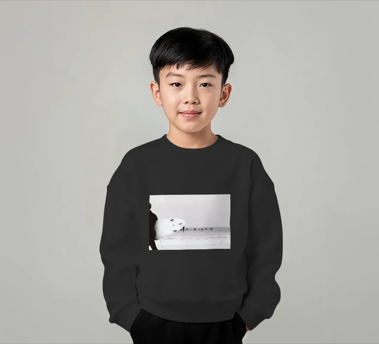 Catch a Wave II felpa bambino da Ingrid Beddoes