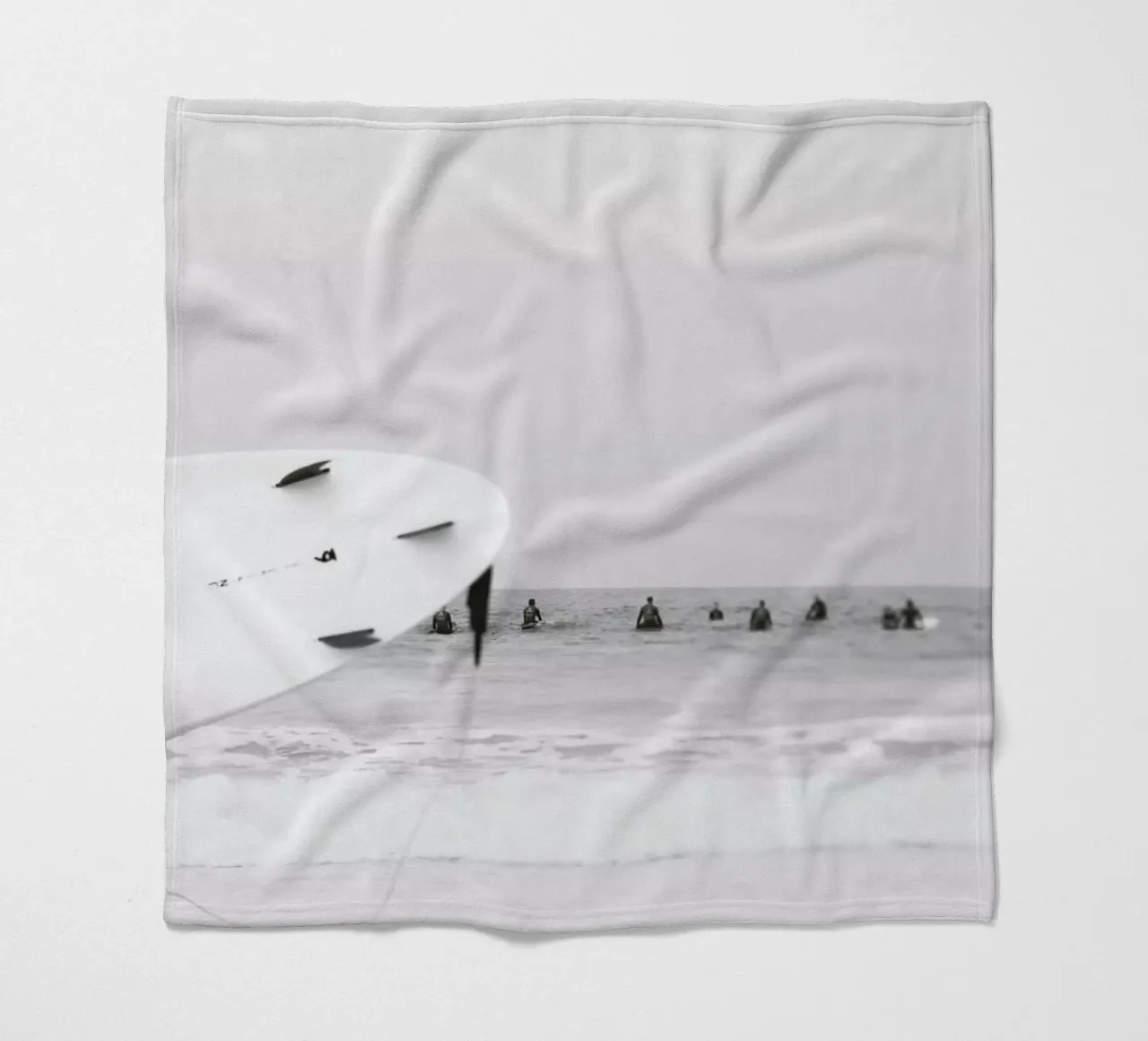 Catch a Wave II coperta in pile da Ingrid Beddoes