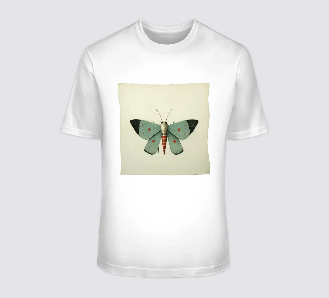 Minimal Moth 1 t-shirt by Minimal Animal Art