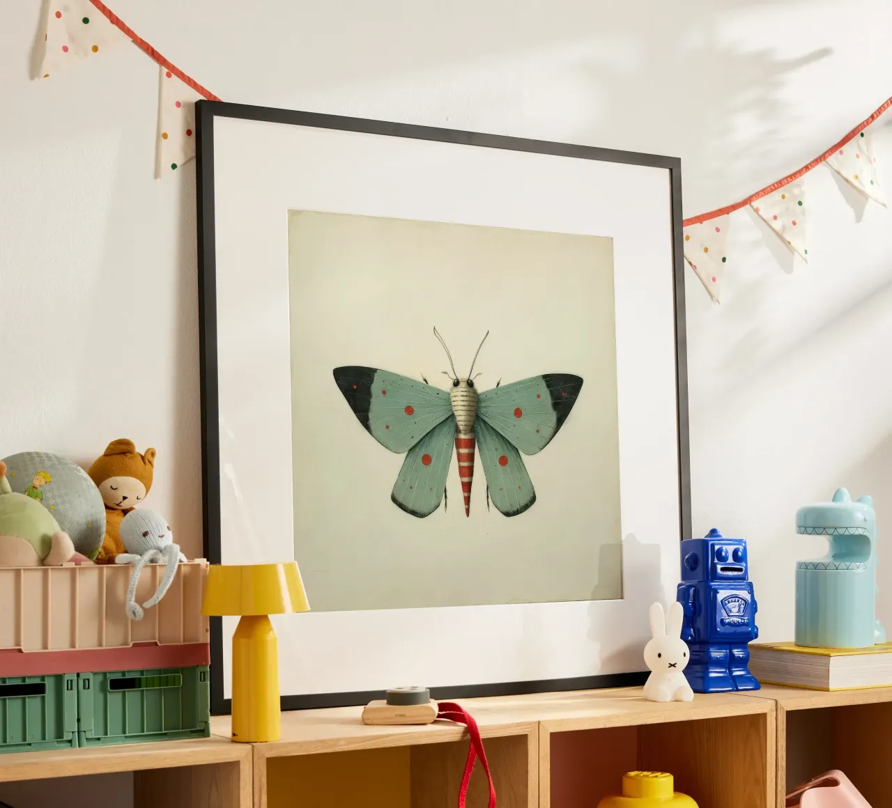 Minimal Moth 1 hahnemühle by Minimal Animal Art
