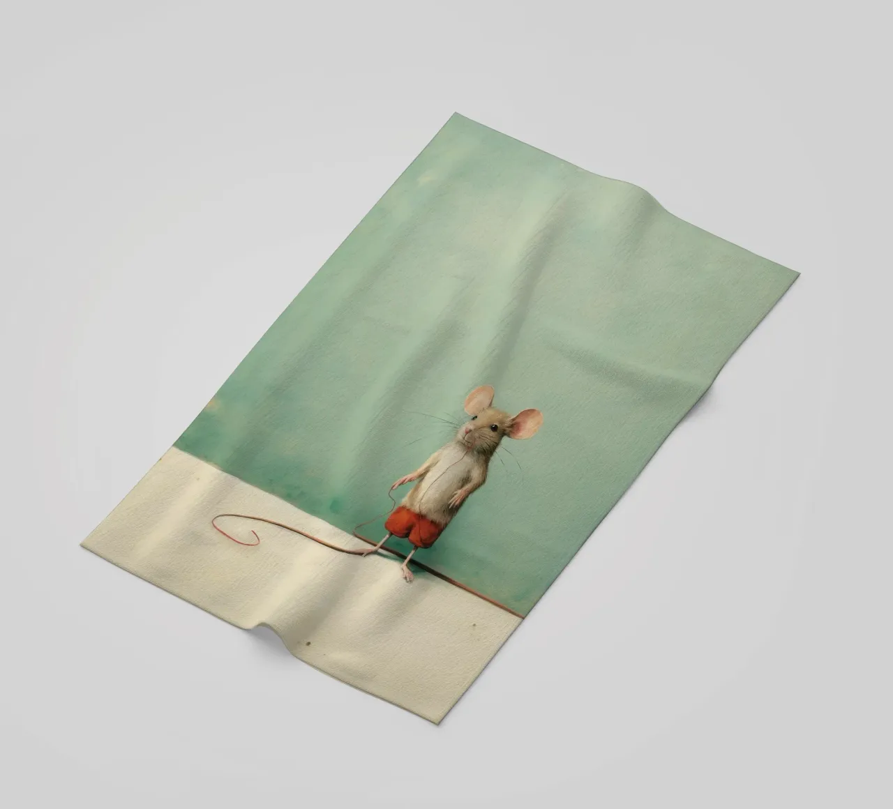 Minimo Mouse telo mare da Minimal Animal Art