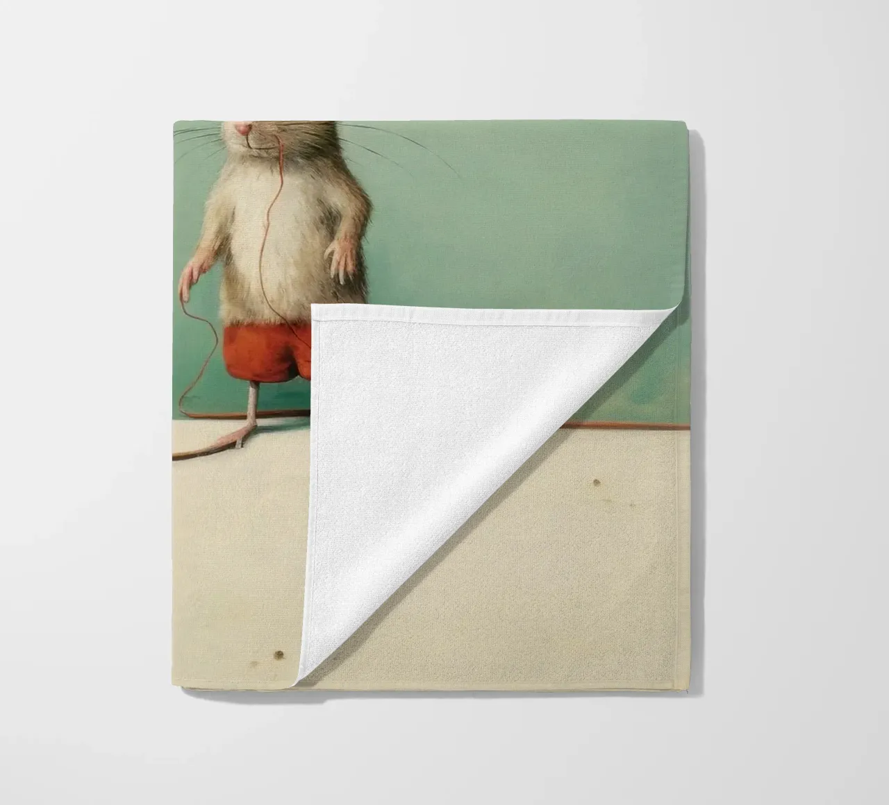 Minimo Mouse telo mare da Minimal Animal Art