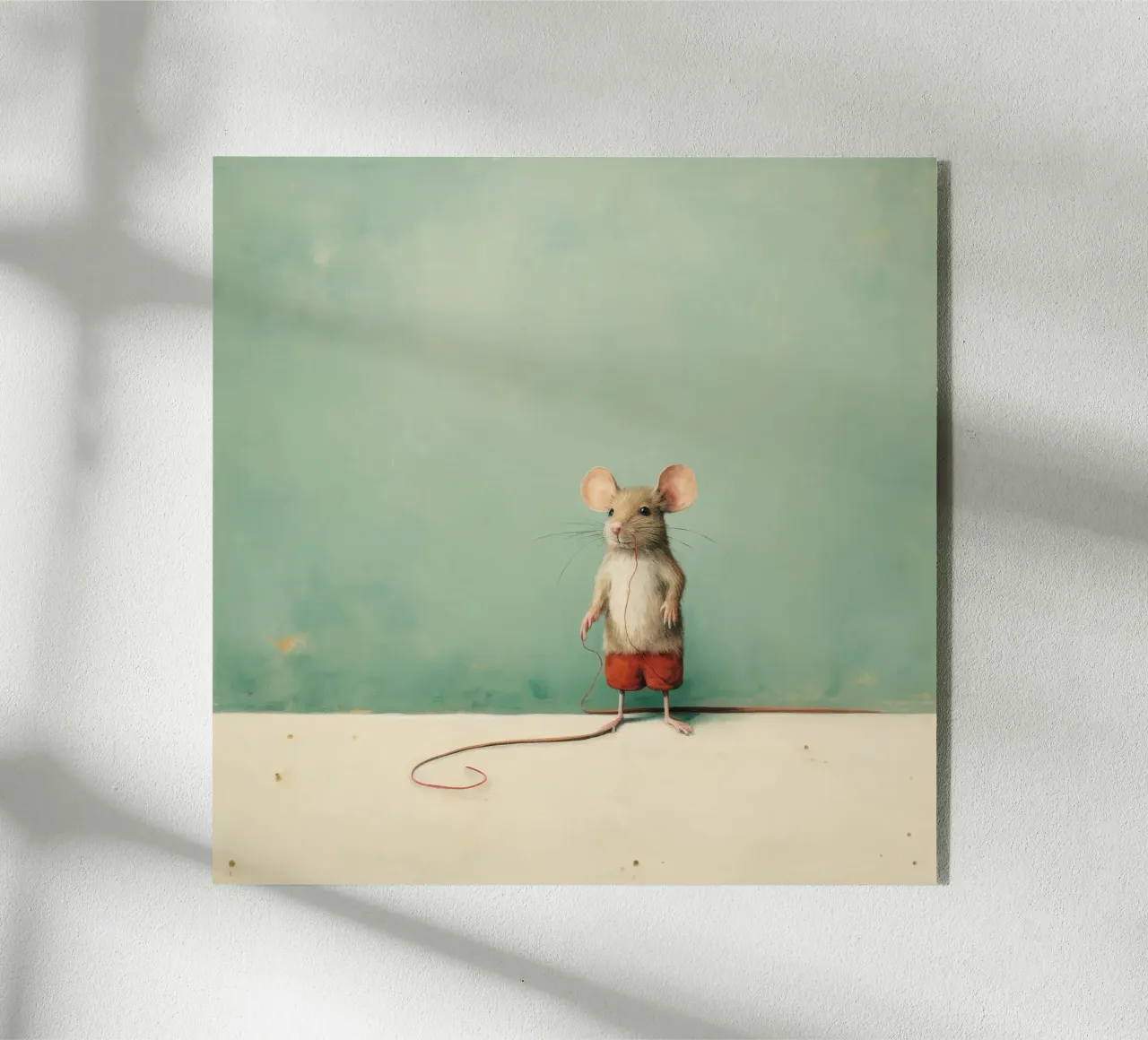 Minimo Mouse plexiglass da Minimal Animal Art
