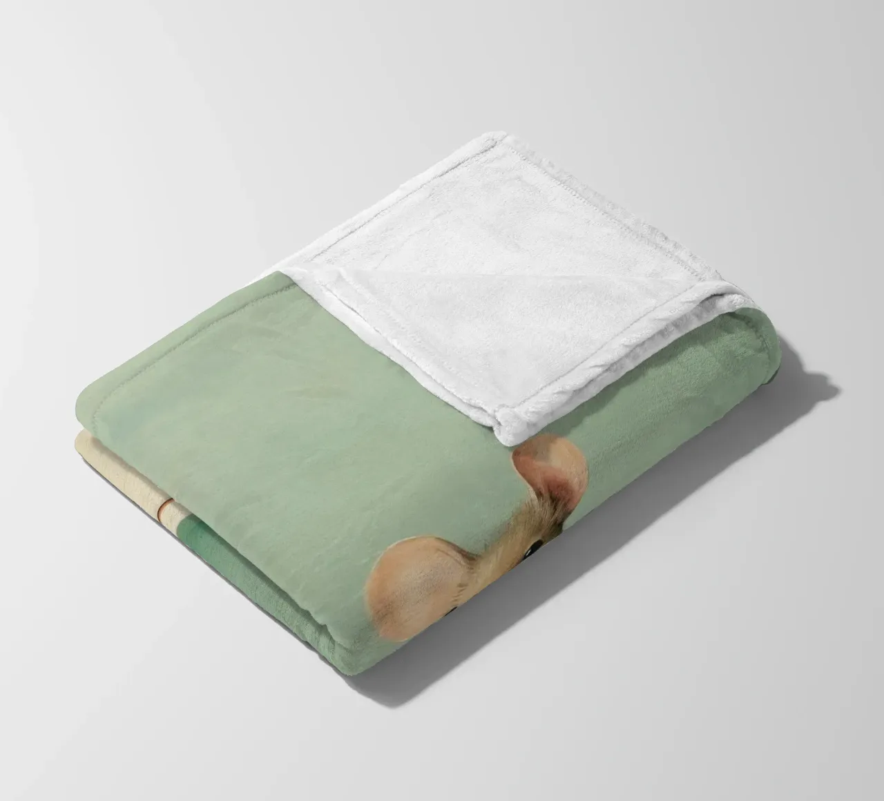 Mouse minimale 2 coperta in pile da Minimal Animal Art