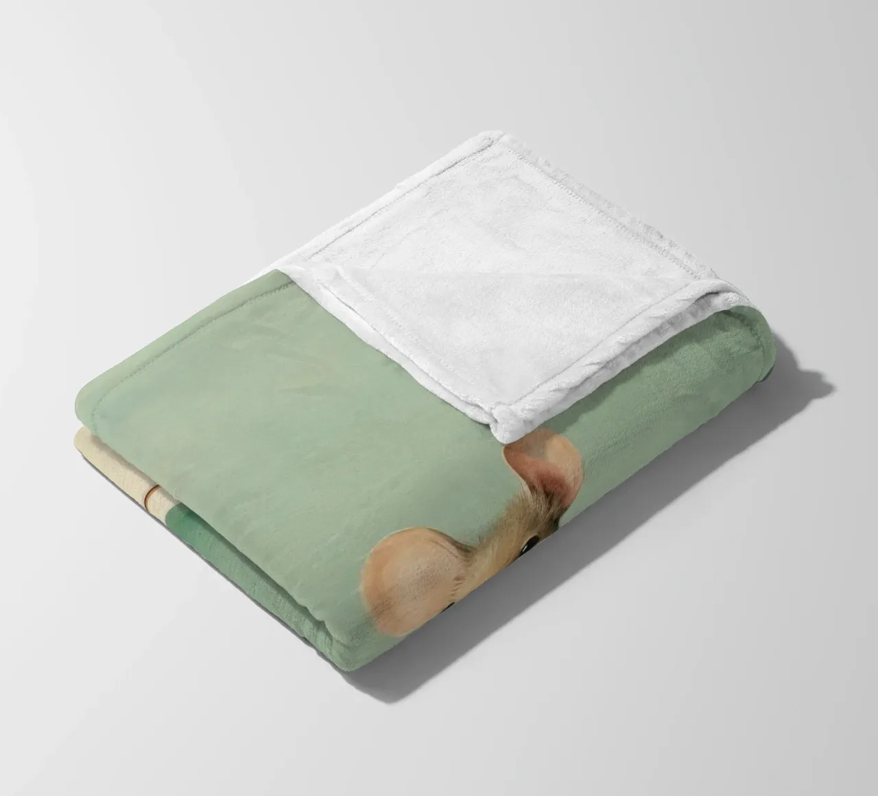 Mouse minimale 2 coperta in pile da Minimal Animal Art