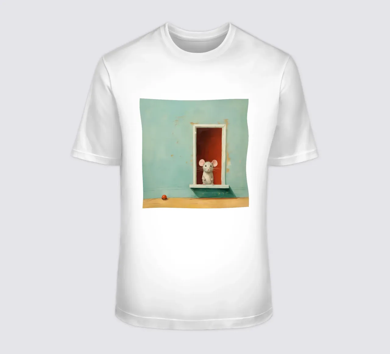 Mouse minimale 3 t-shirt da Minimal Animal Art